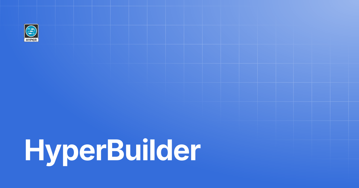 HyperBuilder | Hyper